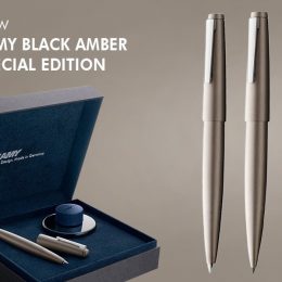 Lamy 2000 Black amber limited edition