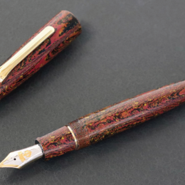 Sailor KOP Ebonite 'Kouen' Red Flame