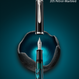 Pelikan Classic 205 Petrol Marbled