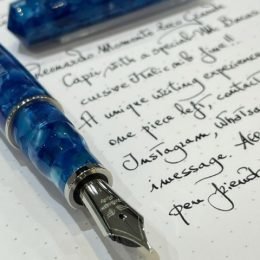 Momento Zero Grande Capri special Cursive Italic nib