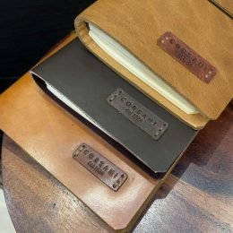 Taccuino "CORSANI" in Pelle Made in Italy