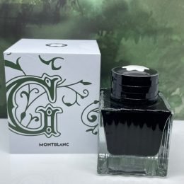 Ink Bottle 50 Ml, wood Green, Homage to the Grimm Brothers