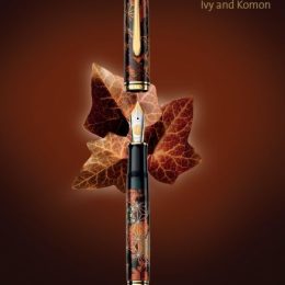 Maki-e Ivy and Komon