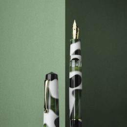 Momento Magico FOGLIA - Steel nib - Yellow gold trims